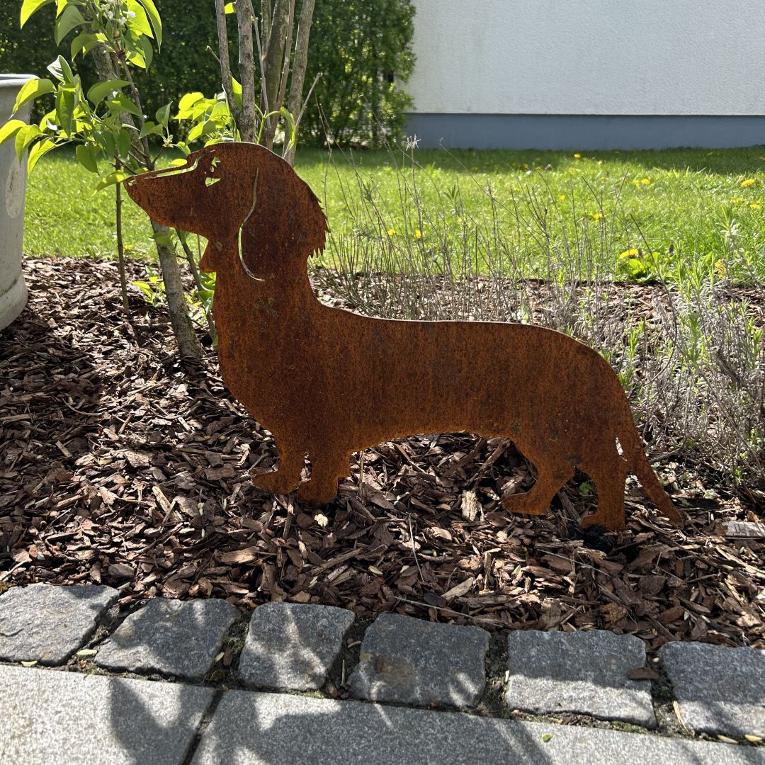 Gartenstecker "Dackel"