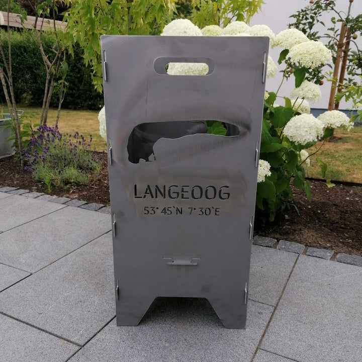 Feuertonne "Langeoog", 75cm