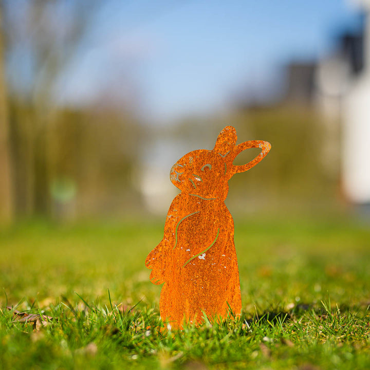 Gartenstecker "Hase stehend"