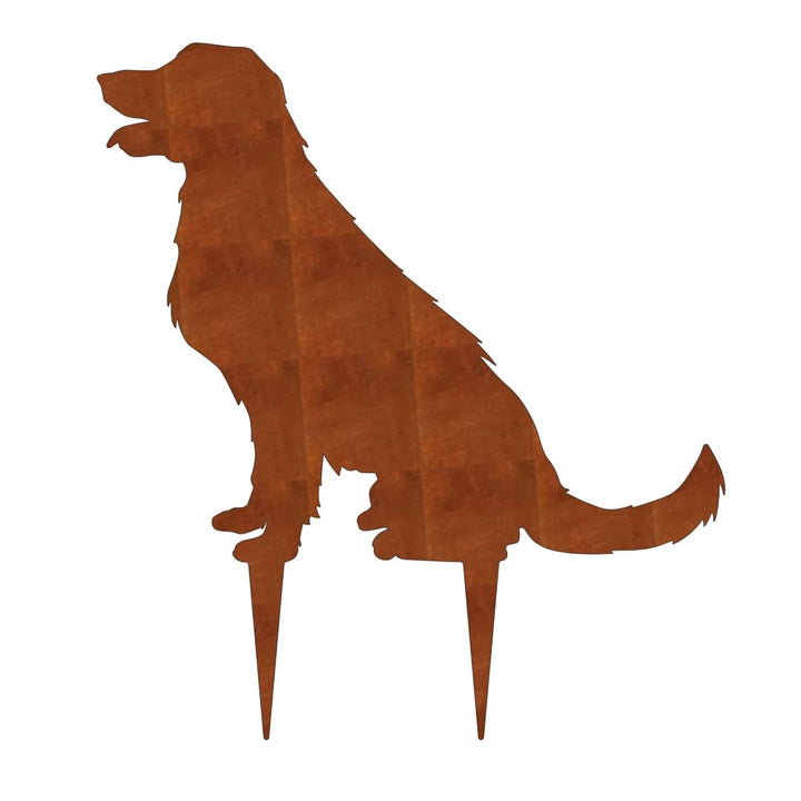 Gartenstecker "Golden Retriever"