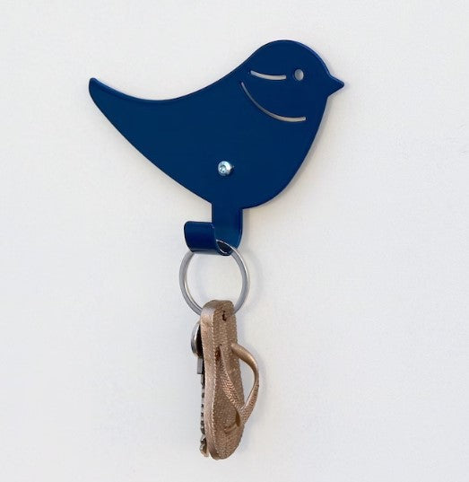 Marnelly - Wandhaken Vogel Blau