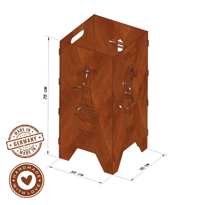 Feuertonne "Anker", 75cm