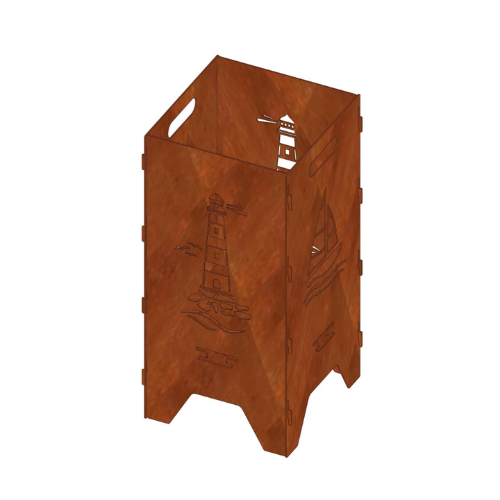 Feuertonne "Boot", 75cm