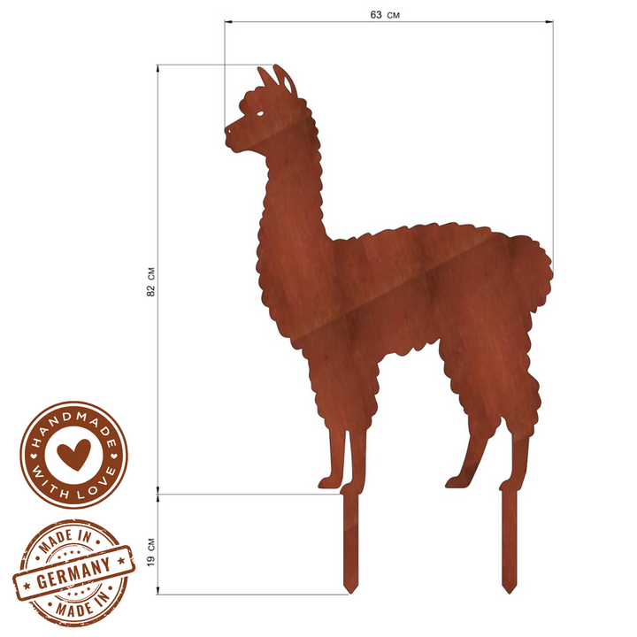 Gartenstecker "Alpaka"