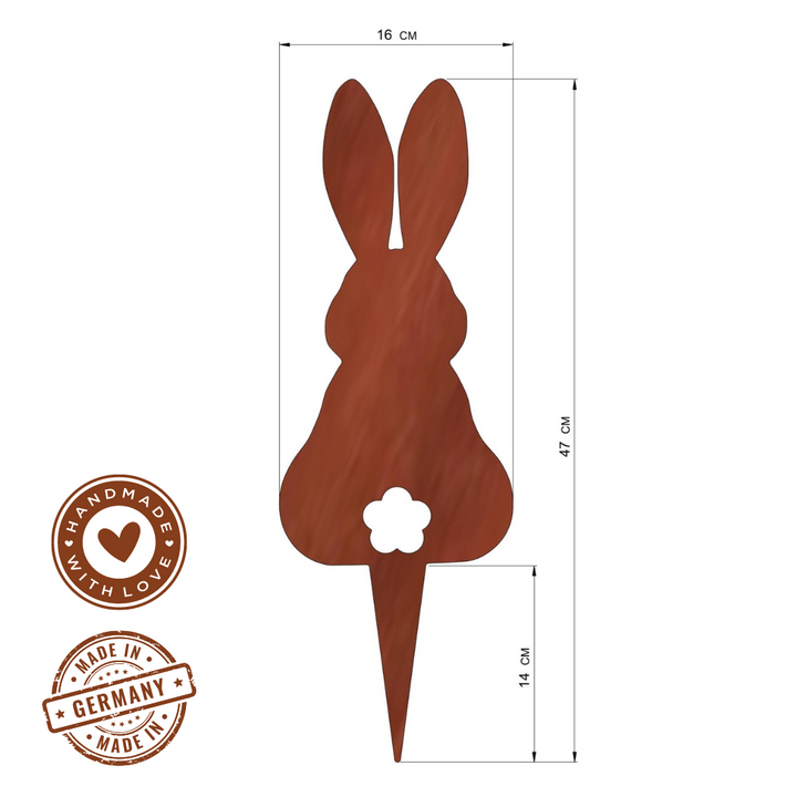 Gartenstecker "Hase Langohr"