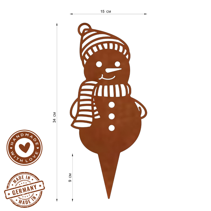 Gartenstecker "Schneemann 1"