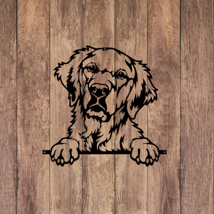 Wandbild Golden Retriever