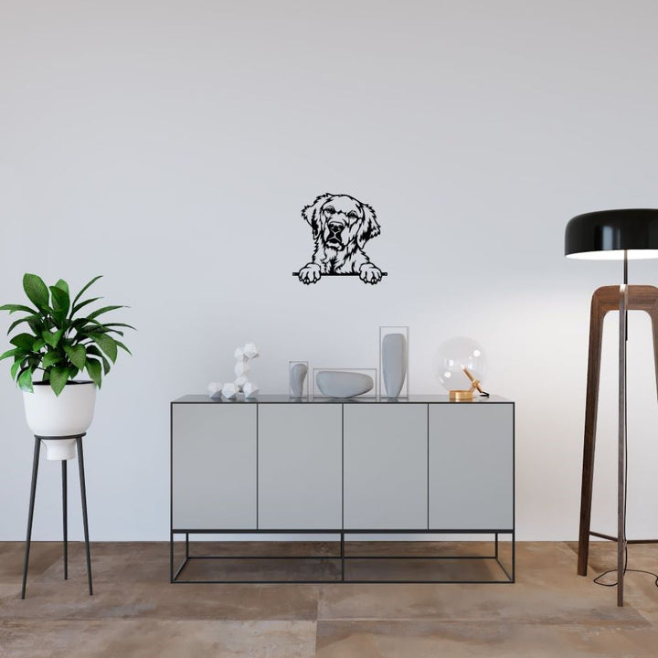 Wandbild Golden Retriever