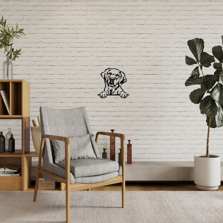 Wandbild Golden Retriever