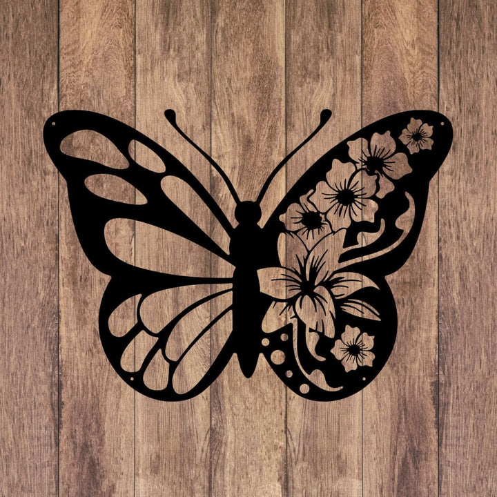 Wandbild Schmetterling