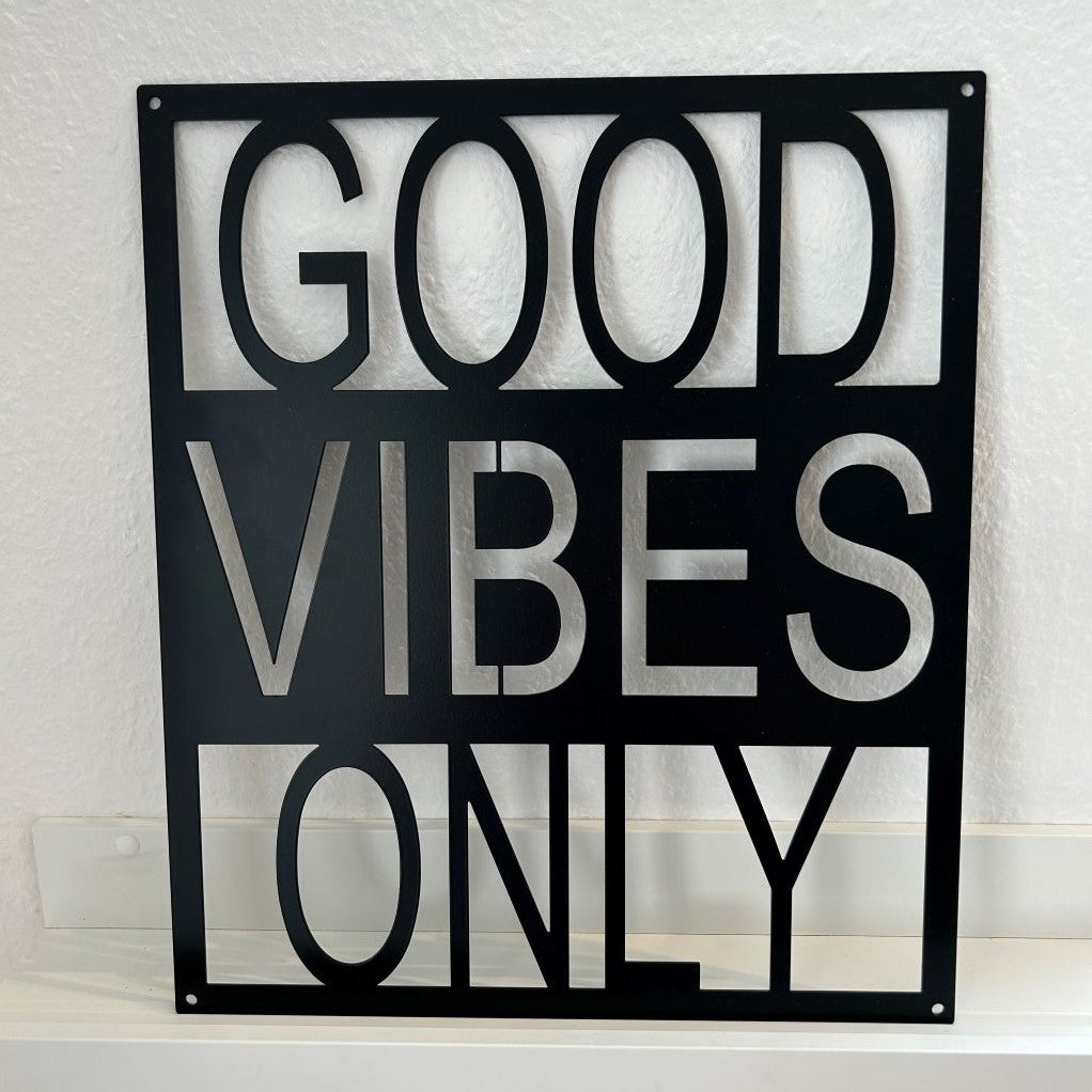 Wandbild "Good Vibes Only"