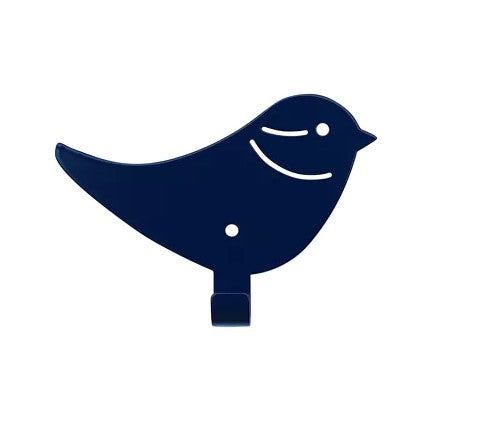 Marnelly - Wandhaken Vogel Blau