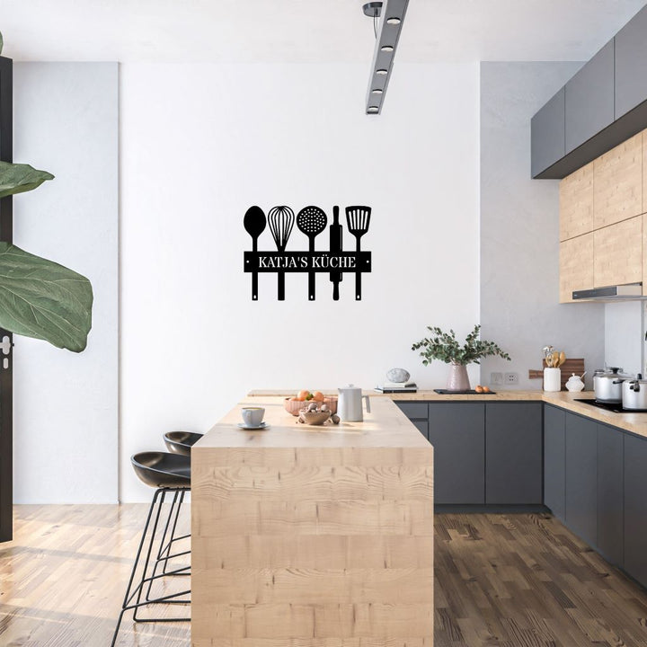 Wandbild Deine Küche